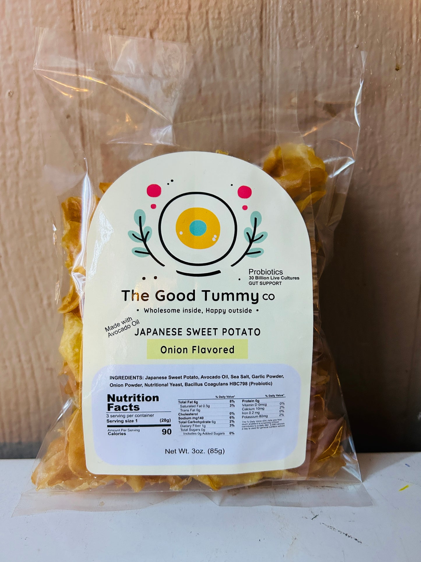 Japanese Sweet Potato with probiotics - Onion Flavored